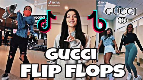 gucci flip flops tiktok song